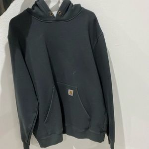 Gray Carhartt hoodie sweatshirt